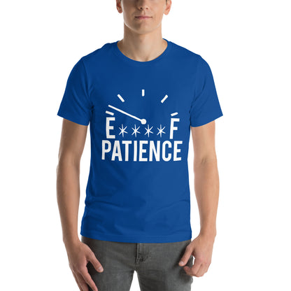 Out of Patience Gauge Unisex T-Shirt