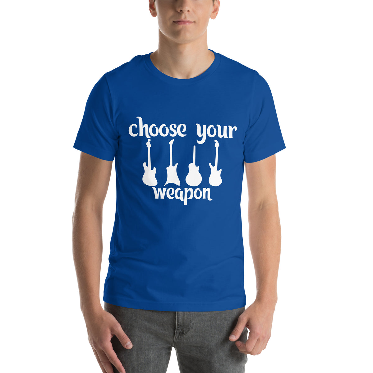 Choose Your Weapon Guitar Unisex T-Shirt