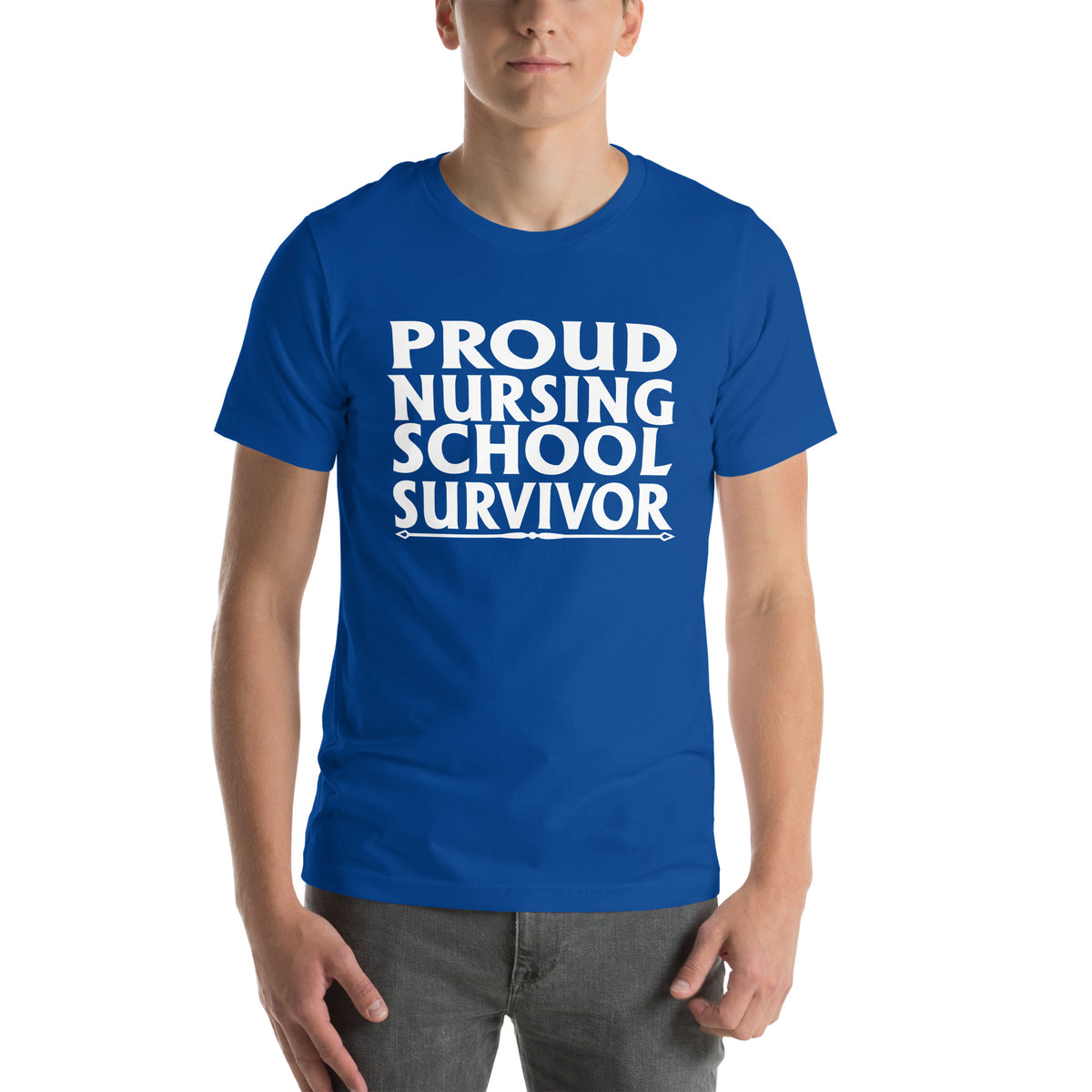 Proud Nursing School Survivor Unisex T-Shirt