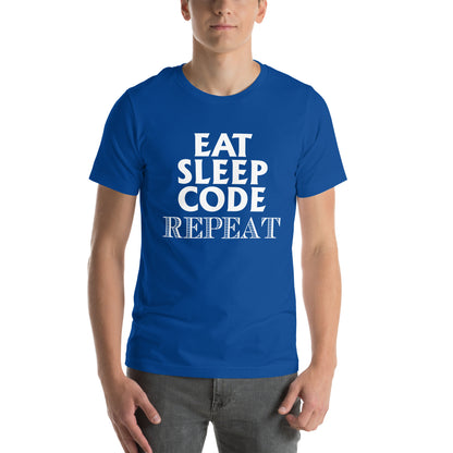 Eat Sleep Code Repeat Unisex T-Shirt