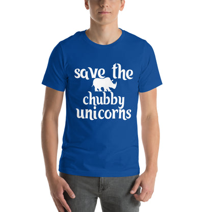 Save the Chubby Unicorns Unisex T-Shirt