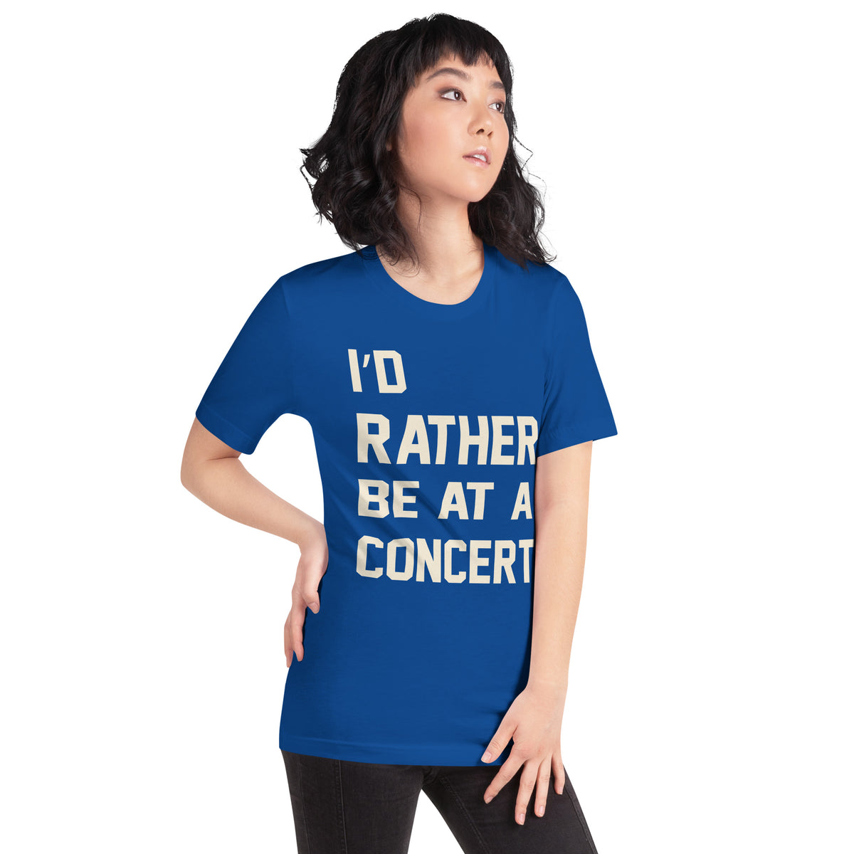I'd Rather Be at a Concert Unisex T-Shirt