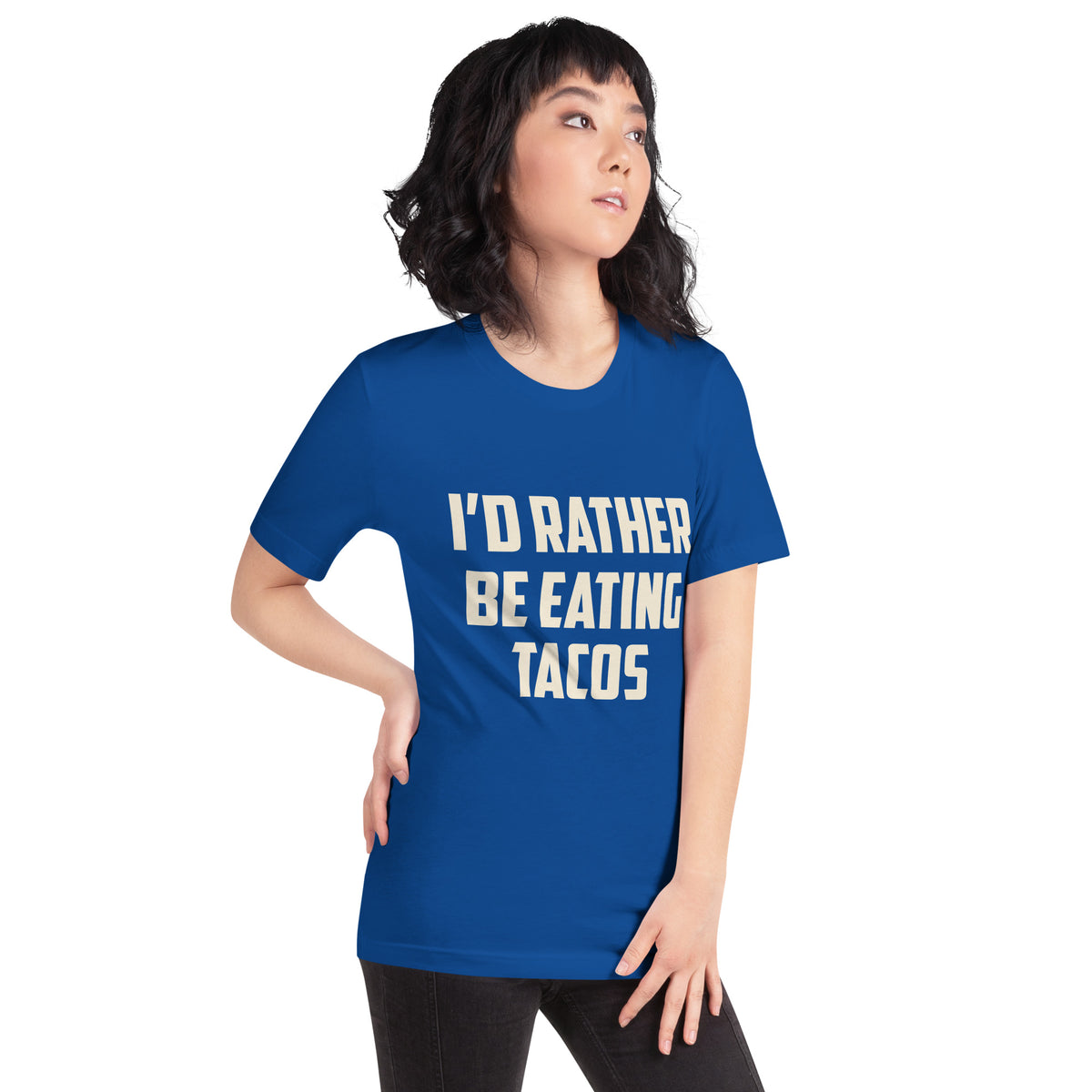 I'd Rather Be Eating Tacos Unisex T-Shirt