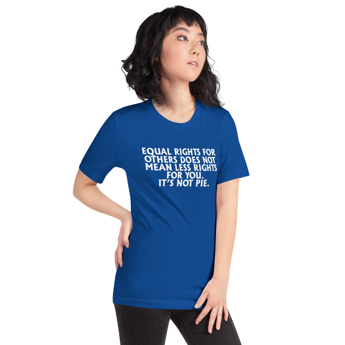 Equal Rights for Others Does Not Mean Less Rights for You, It's Not Pie Unisex T-Shirt