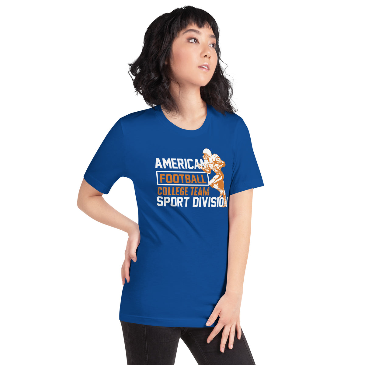 American Football College Team Sport Division Unisex T-Shirt