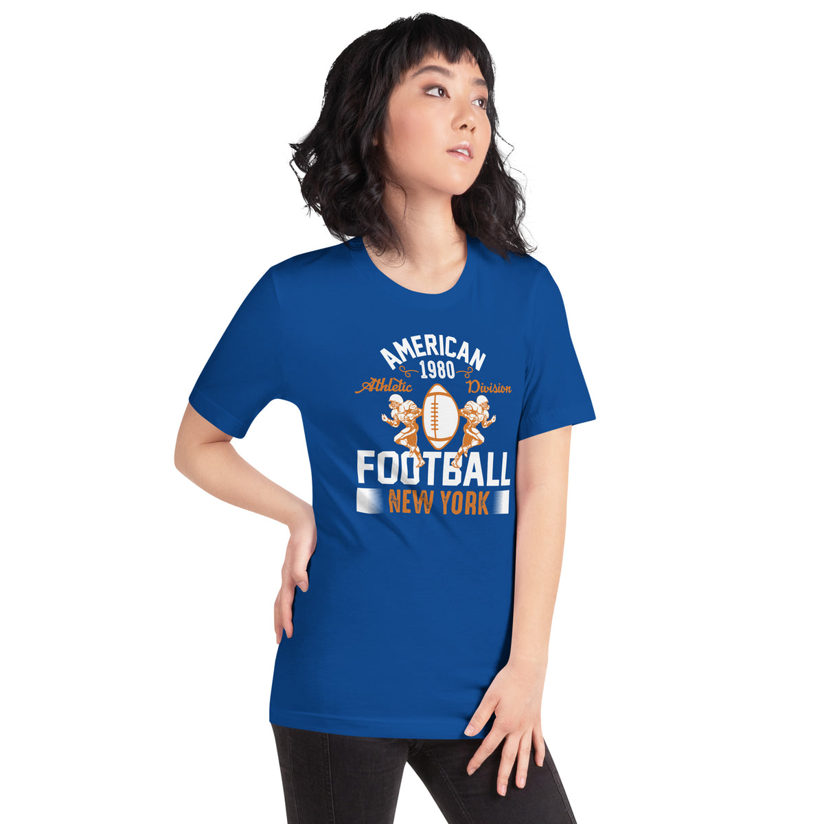 American Football 1980 Athletic Division New York Unisex T-Shirt