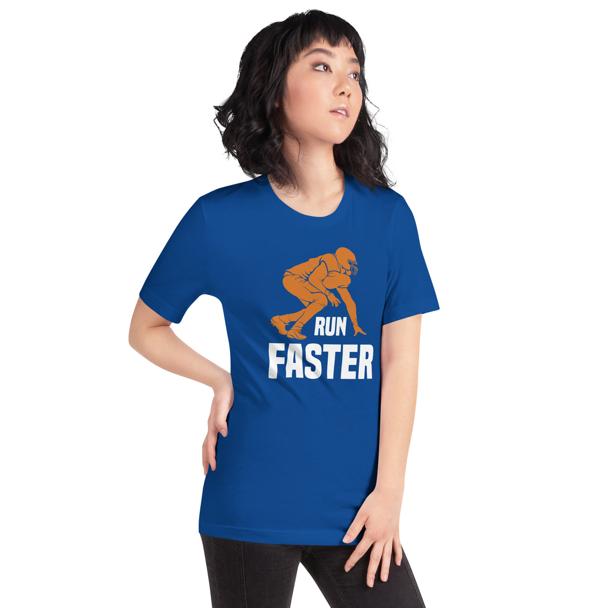 Run Faster Football Unisex T-Shirt