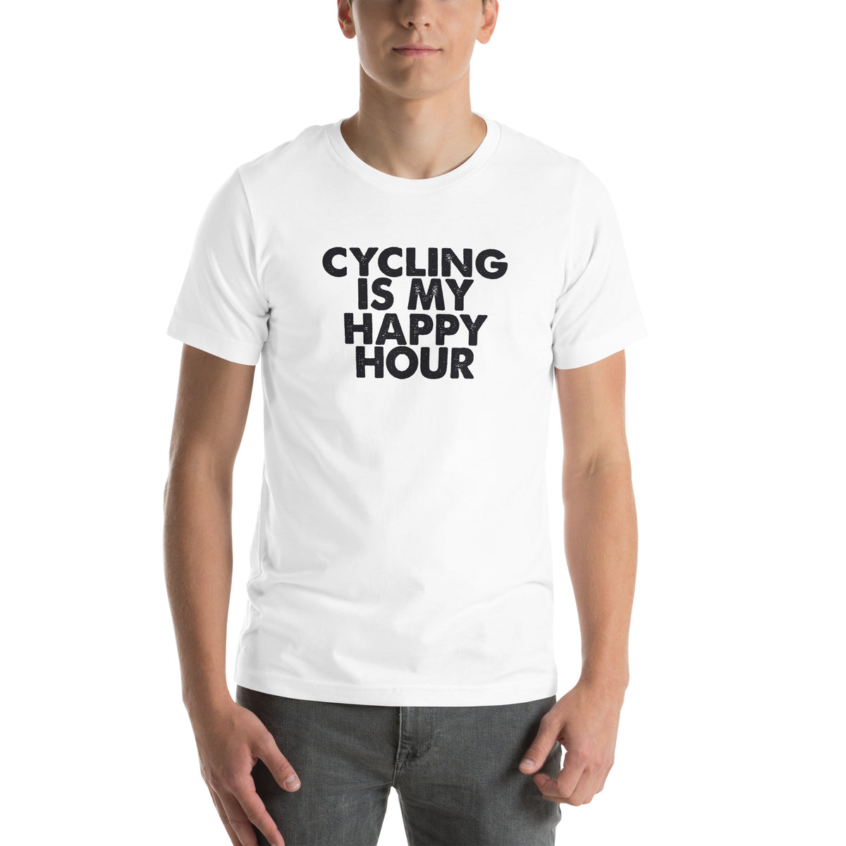 Cycling Is My Happy Hour Unisex T-Shirt