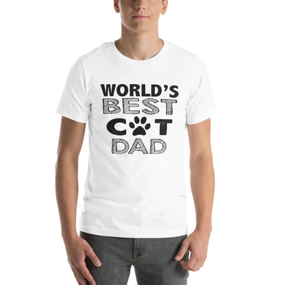 World's Best Cat Dad Unisex T-Shirt