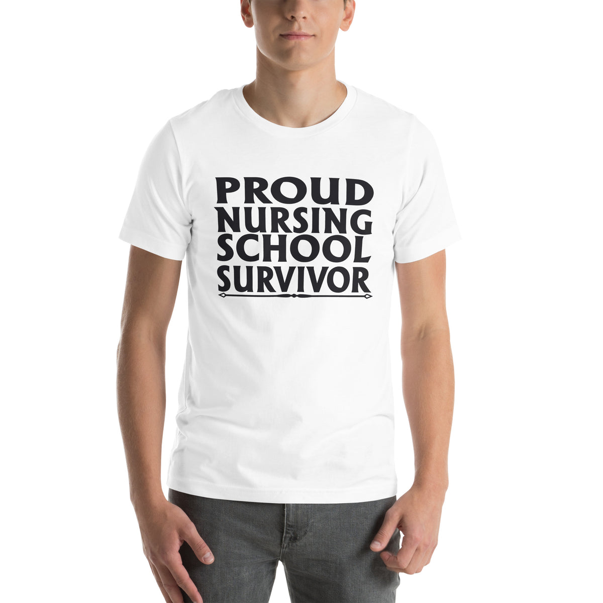 Proud Nursing School Survivor Unisex T-Shirt