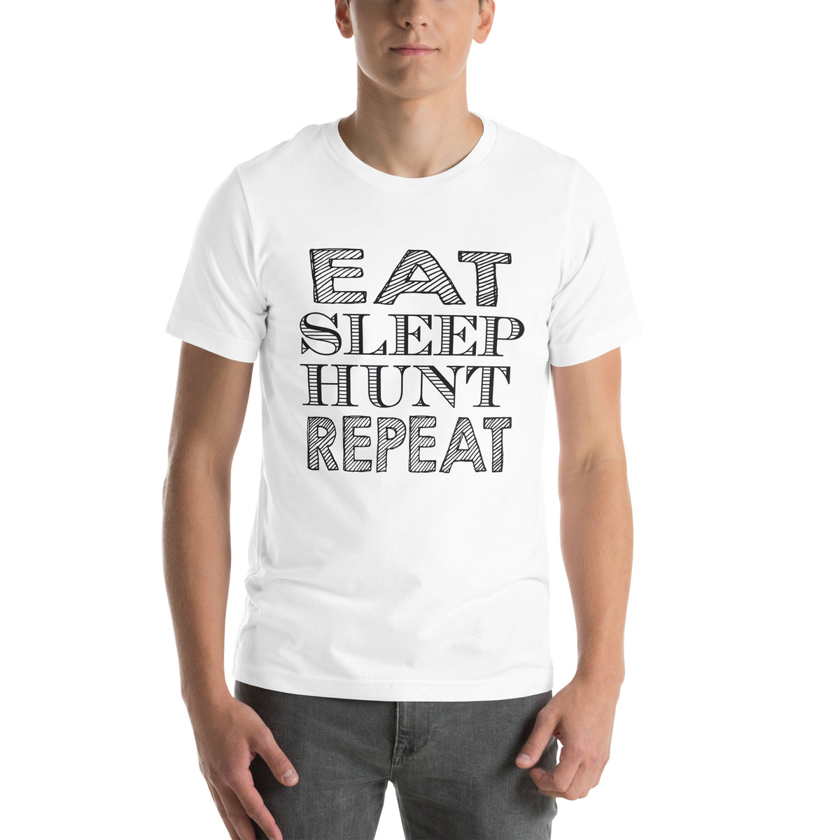 Eat Sleep Hunt Repeat Unisex T-Shirt