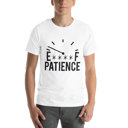 Out of Patience Gauge Unisex T-Shirt