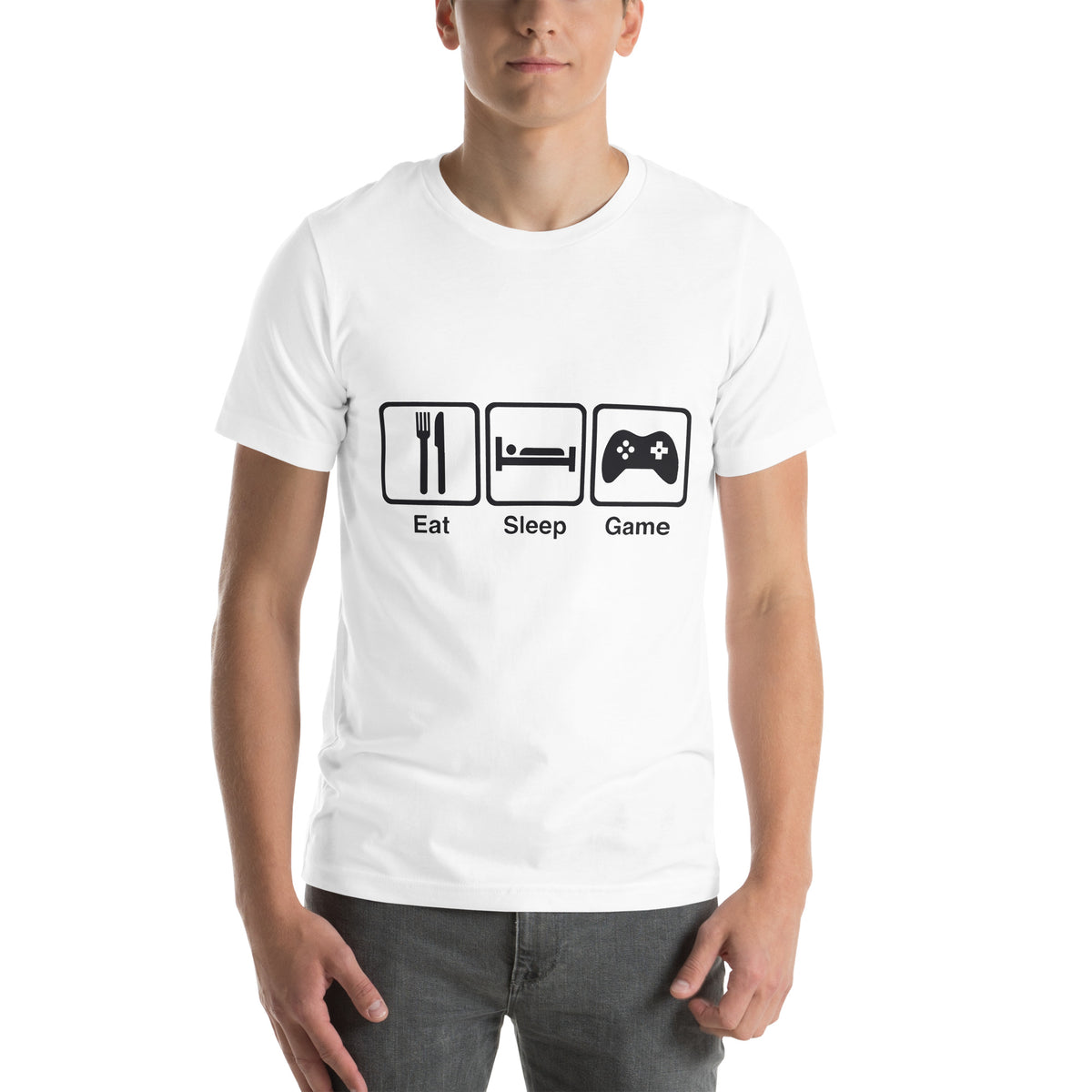 Eat Sleep Game Unisex T-Shirt