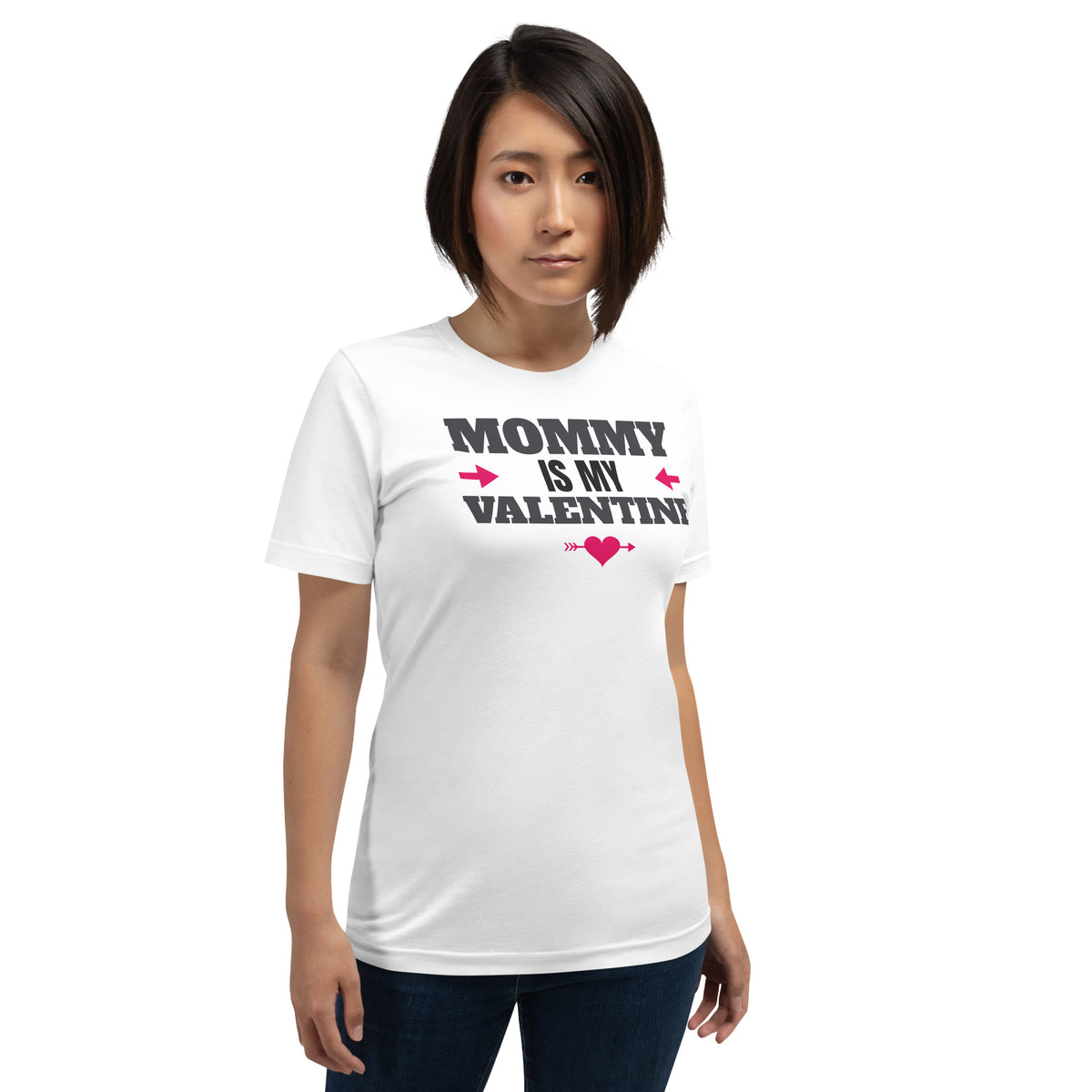 Mommy Is My Valentine Unisex T-Shirt