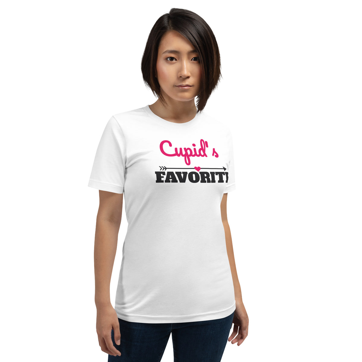 Cupid's Favorite Valentine's Day Unisex T-Shirt
