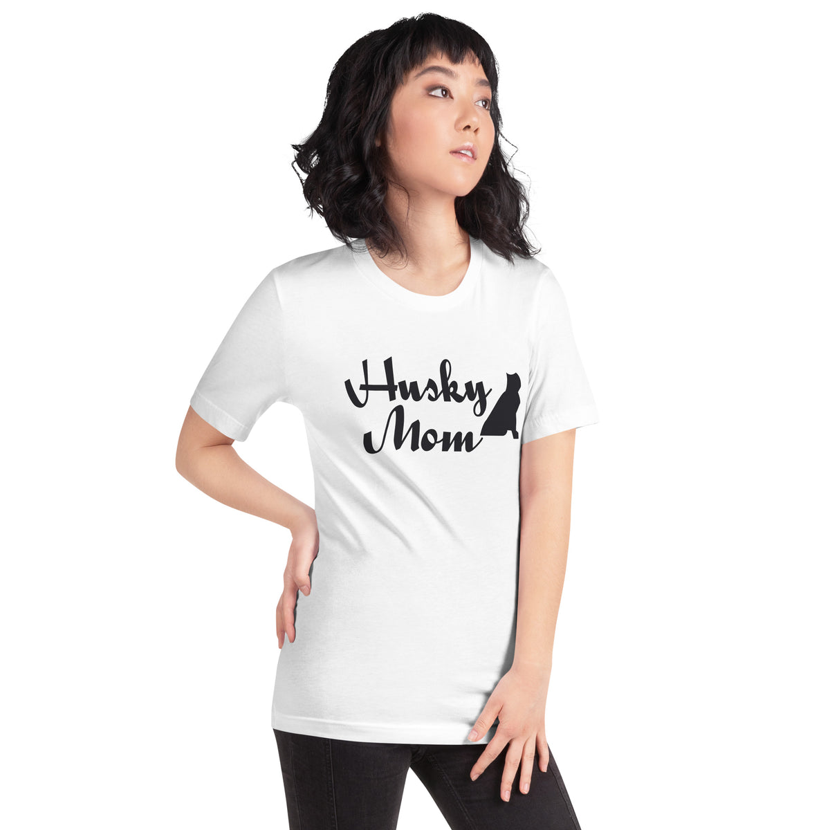 Husky Mom Unisex T-Shirt
