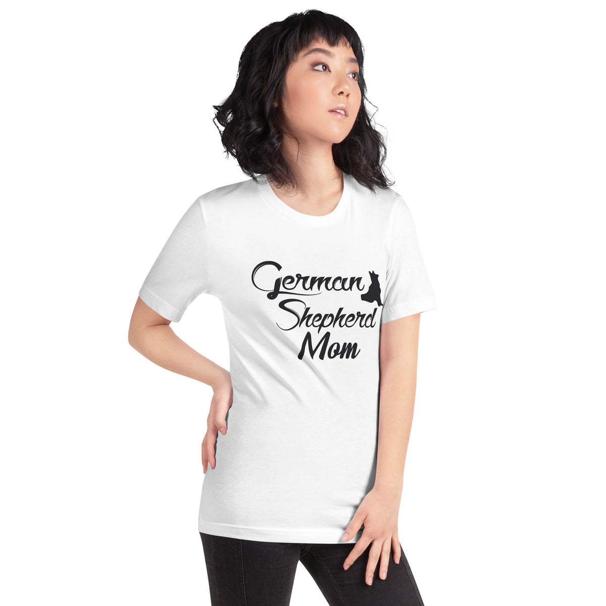 German Shepherd Mom Unisex T-Shirt