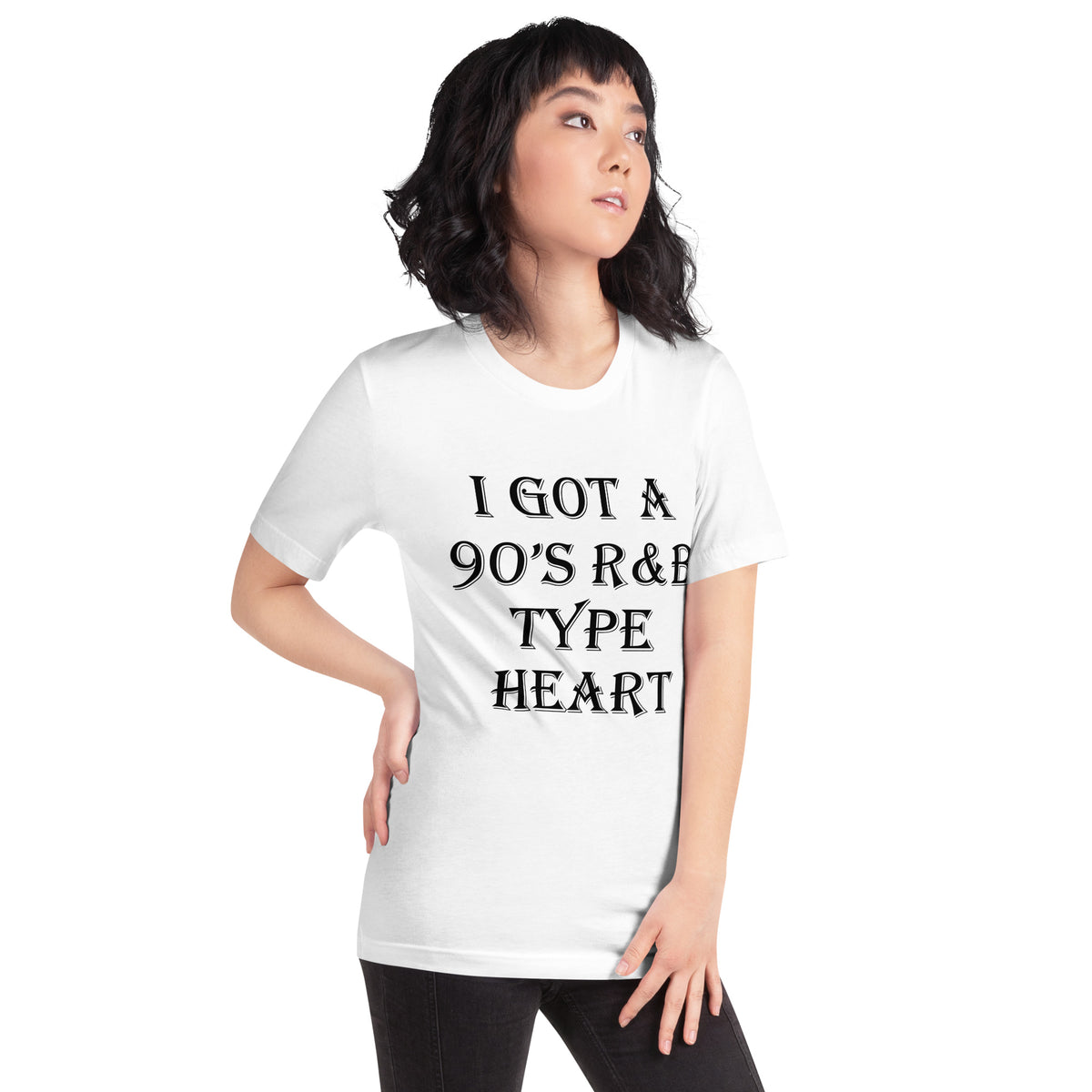 I Got a 90's R&B Type Heart Unisex T-Shirt