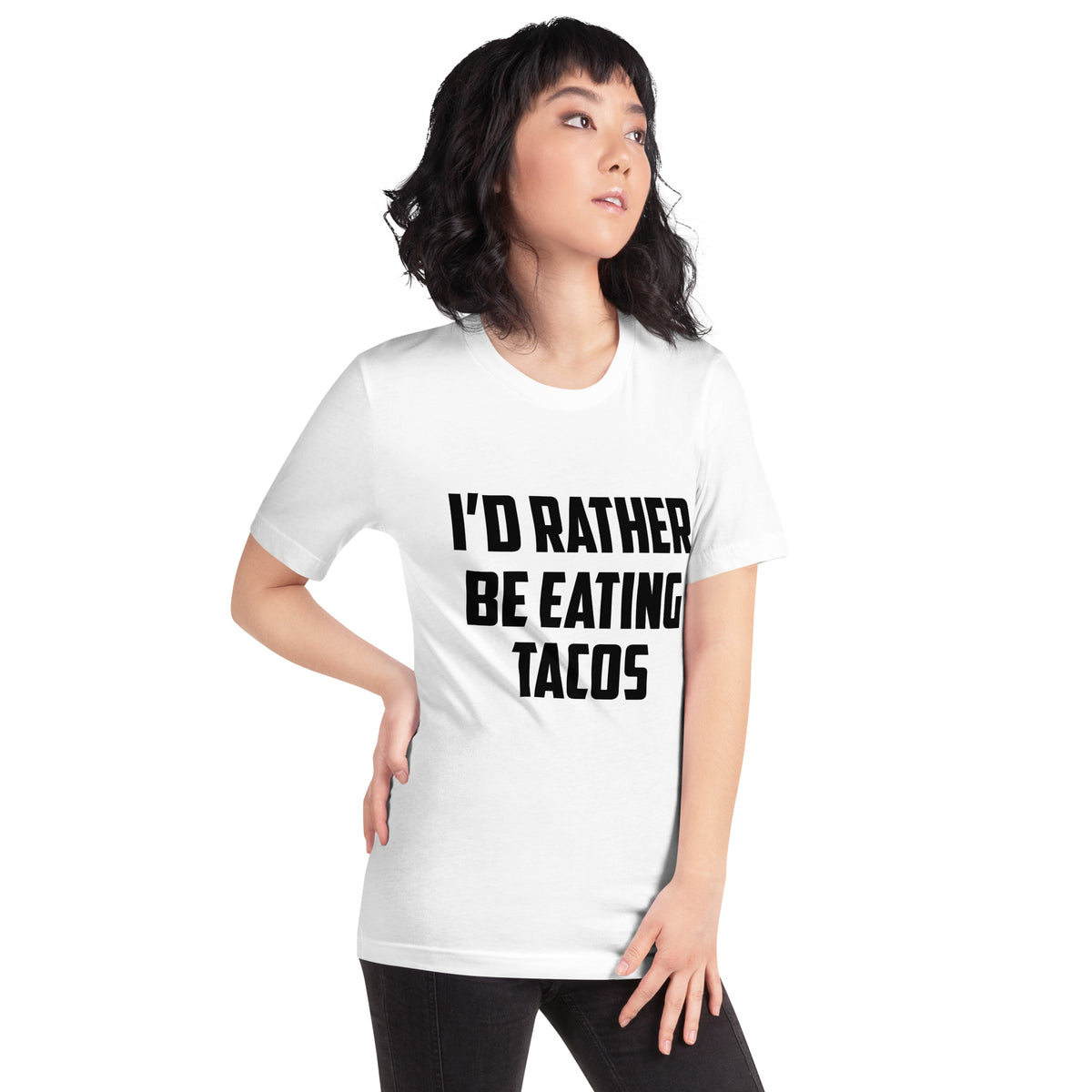 I'd Rather Be Eating Tacos Unisex T-Shirt