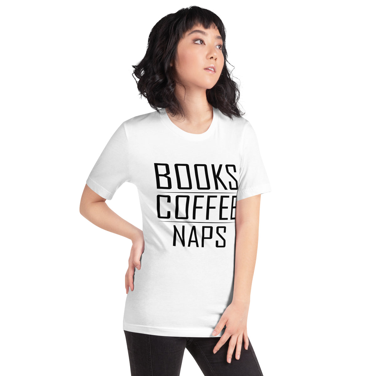 Books Coffee Naps Unisex T-Shirt