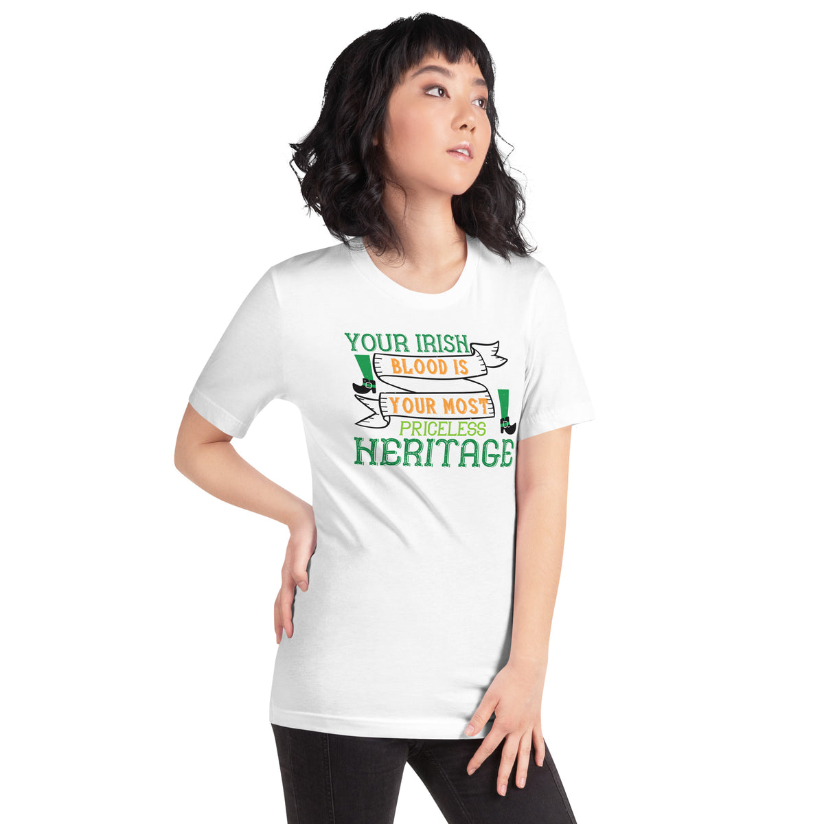 Your Irish Blood Is Your Most Priceless Heritage St. Patrick's Day Unisex T-Shirt