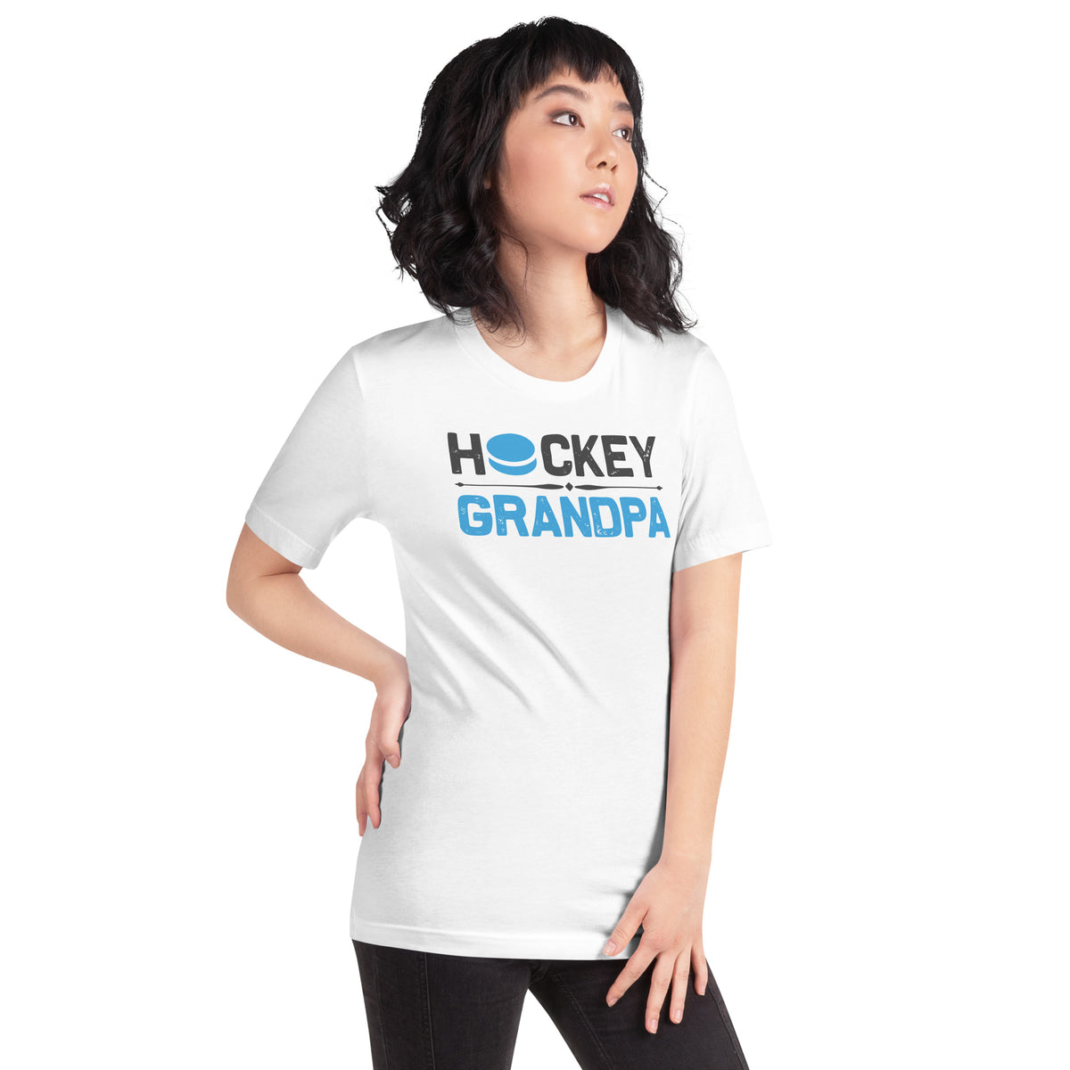 Hockey Grandpa Unisex T-Shirt