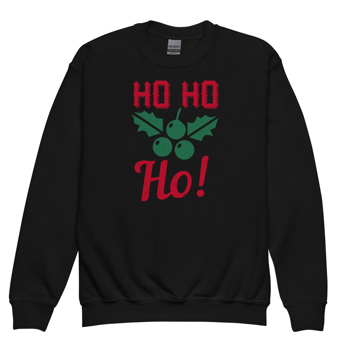 Ho Ho Ho Christmas Kids Sweatshirt