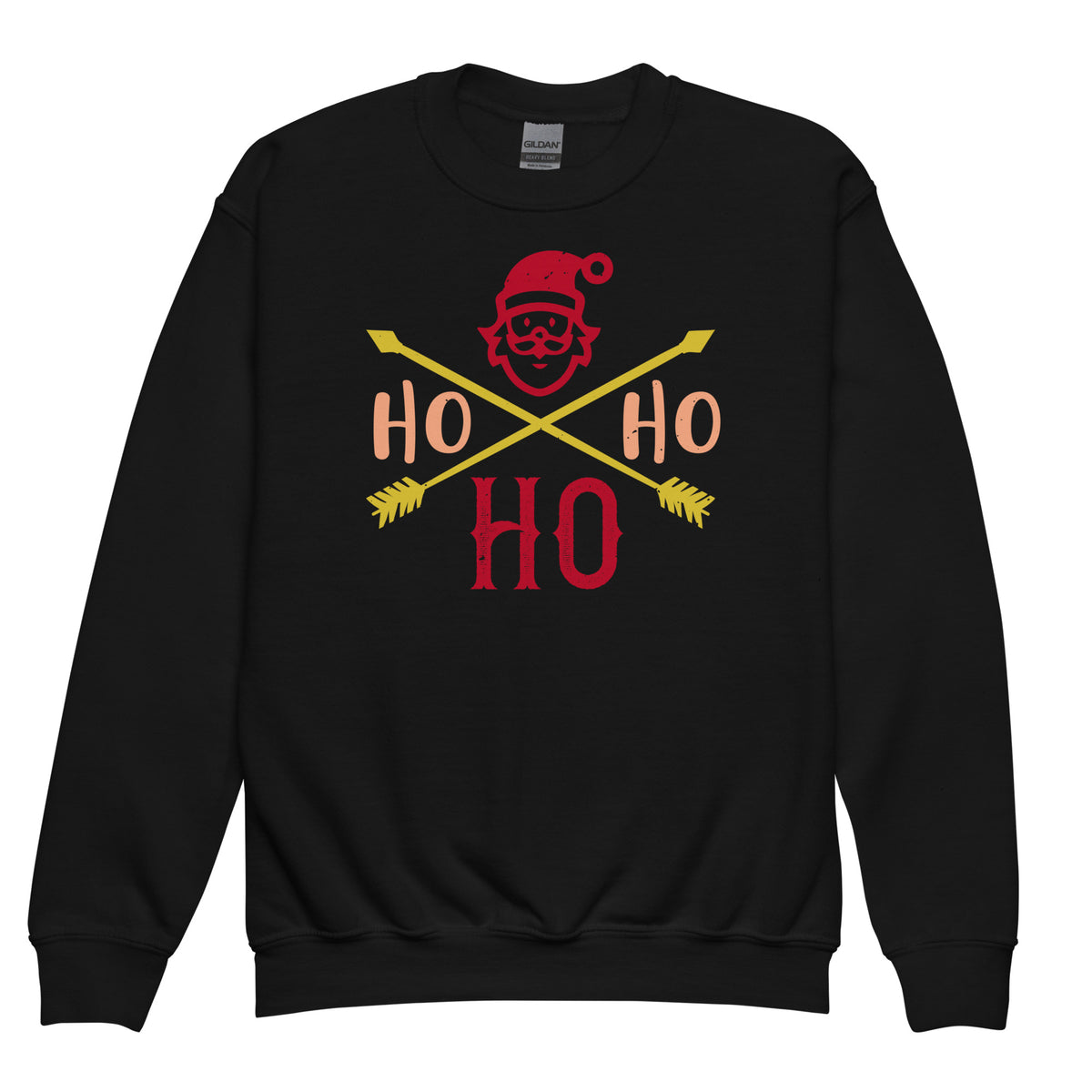 Ho Ho Ho Santa Christmas Kids Sweatshirt