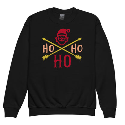 Ho Ho Ho Santa Christmas Kids Sweatshirt