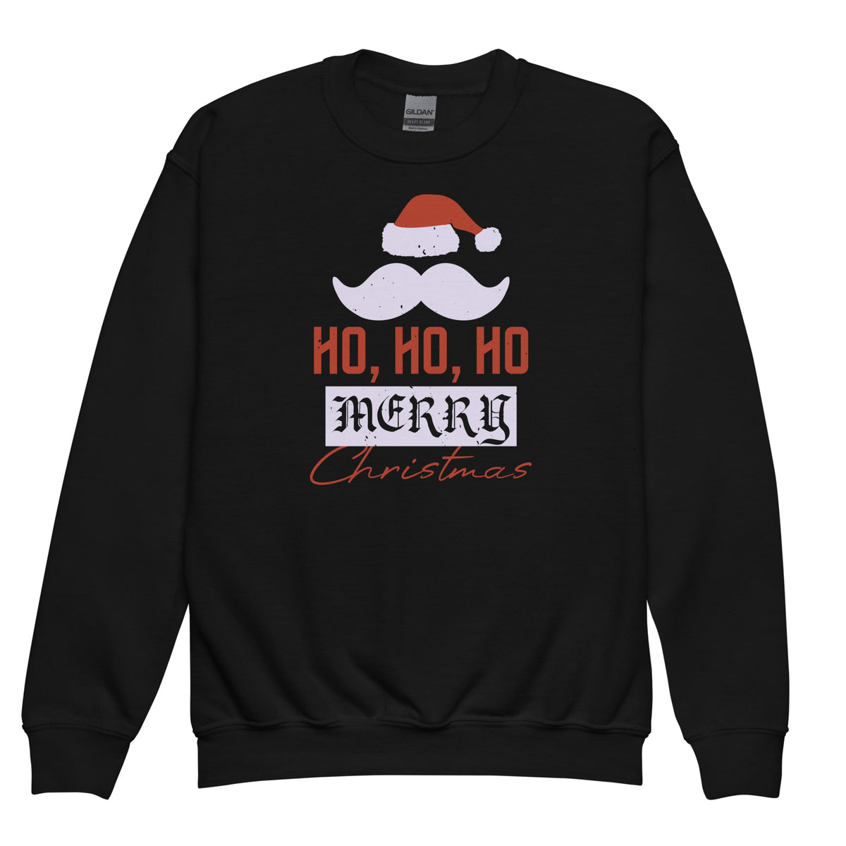 Ho Ho Ho Merry Christmas Kids Sweatshirt