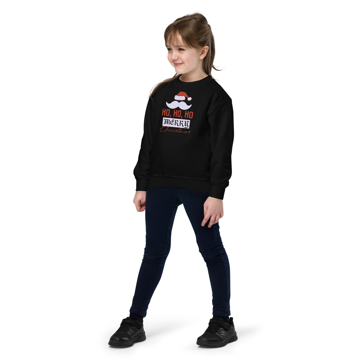 Ho Ho Ho Merry Christmas Kids Sweatshirt