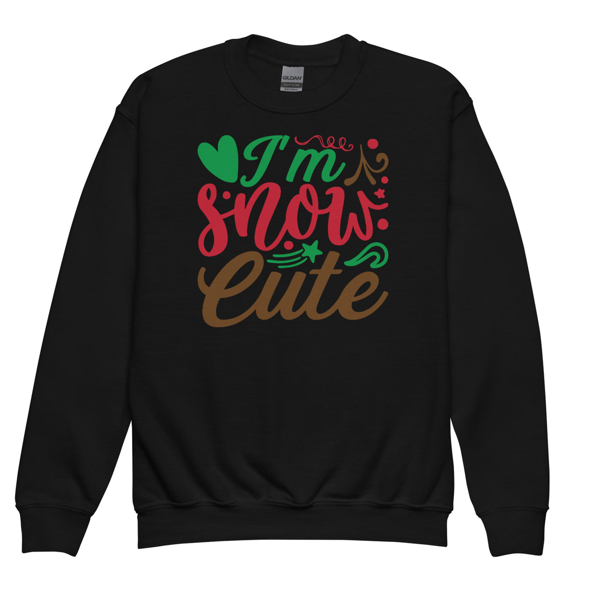 I Am Snow Cute Christmas Kids Sweatshirt