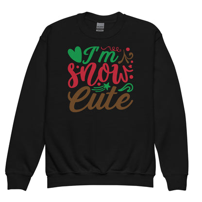 I Am Snow Cute Christmas Kids Sweatshirt
