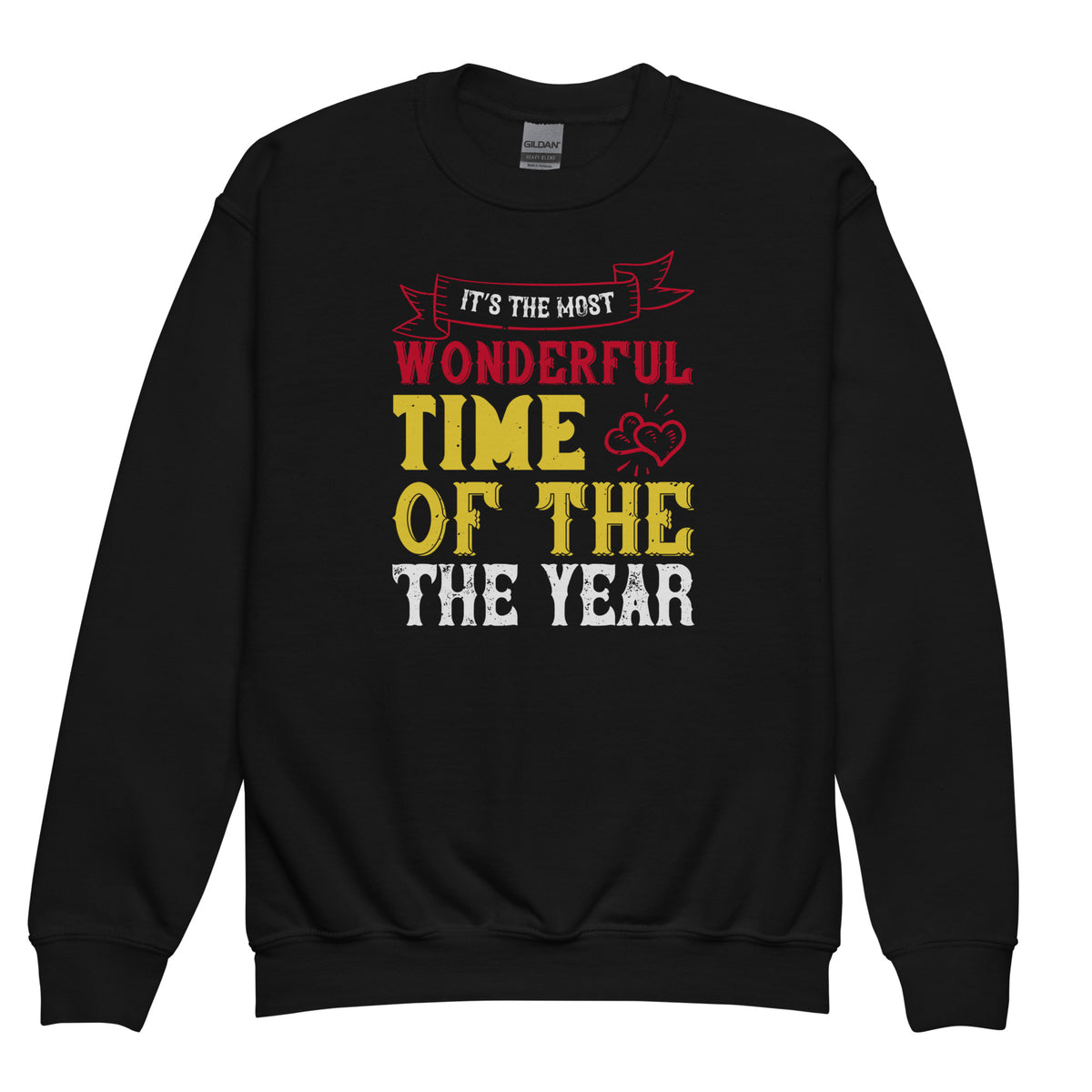 It's the Most Wonderful Time of the Year Christmas Kids Sweatshirt