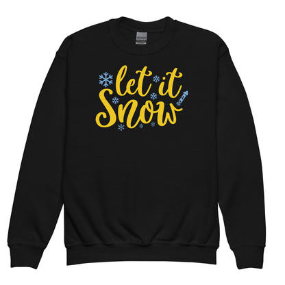 Let It Snow Christmas Kids Sweatshirt