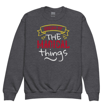 Dream of the Magical Things Christmas Kids Sweatshirt