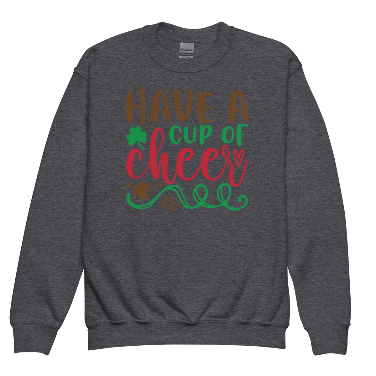 Have a Cup of Cheer Christmas Kids Sweatshirt
