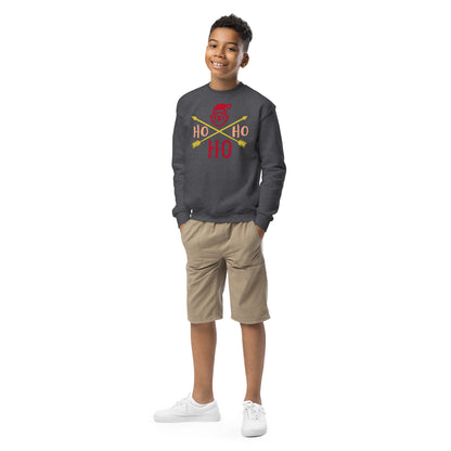 Ho Ho Ho Santa Christmas Kids Sweatshirt