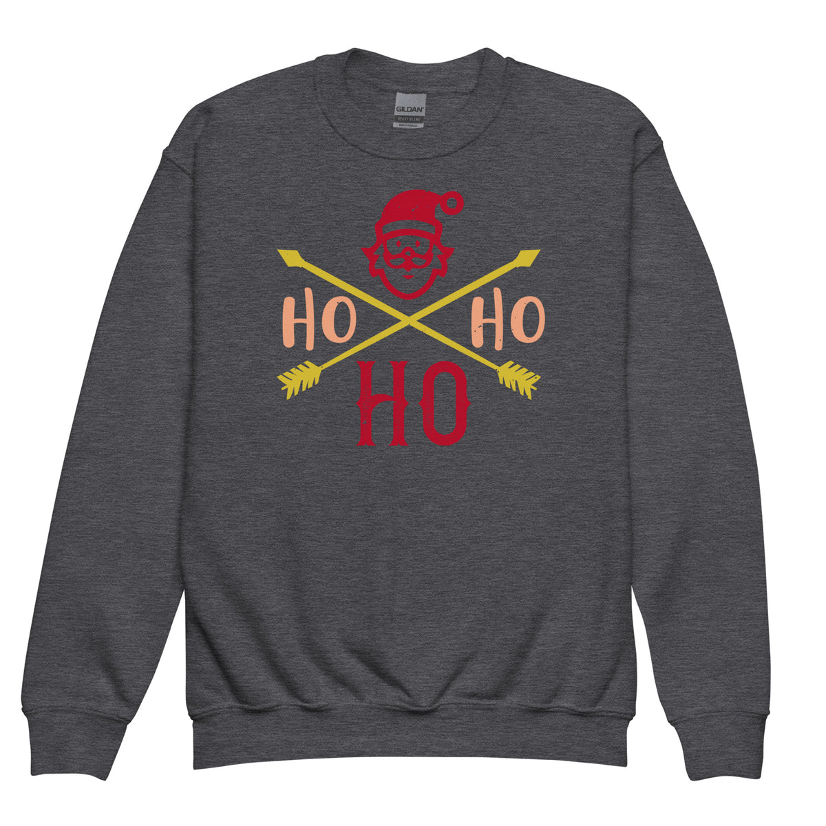 Ho Ho Ho Santa Christmas Kids Sweatshirt