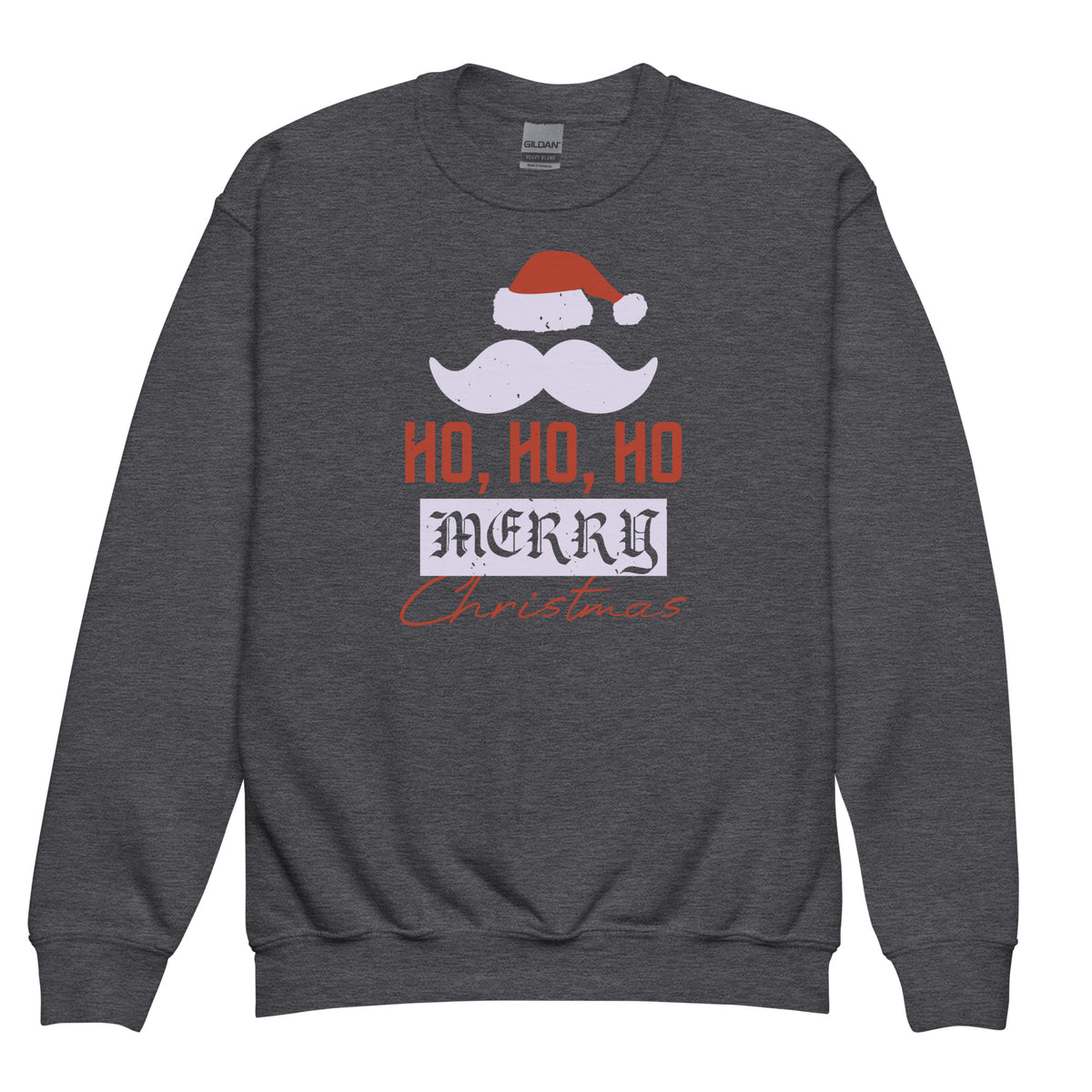 Ho Ho Ho Merry Christmas Kids Sweatshirt