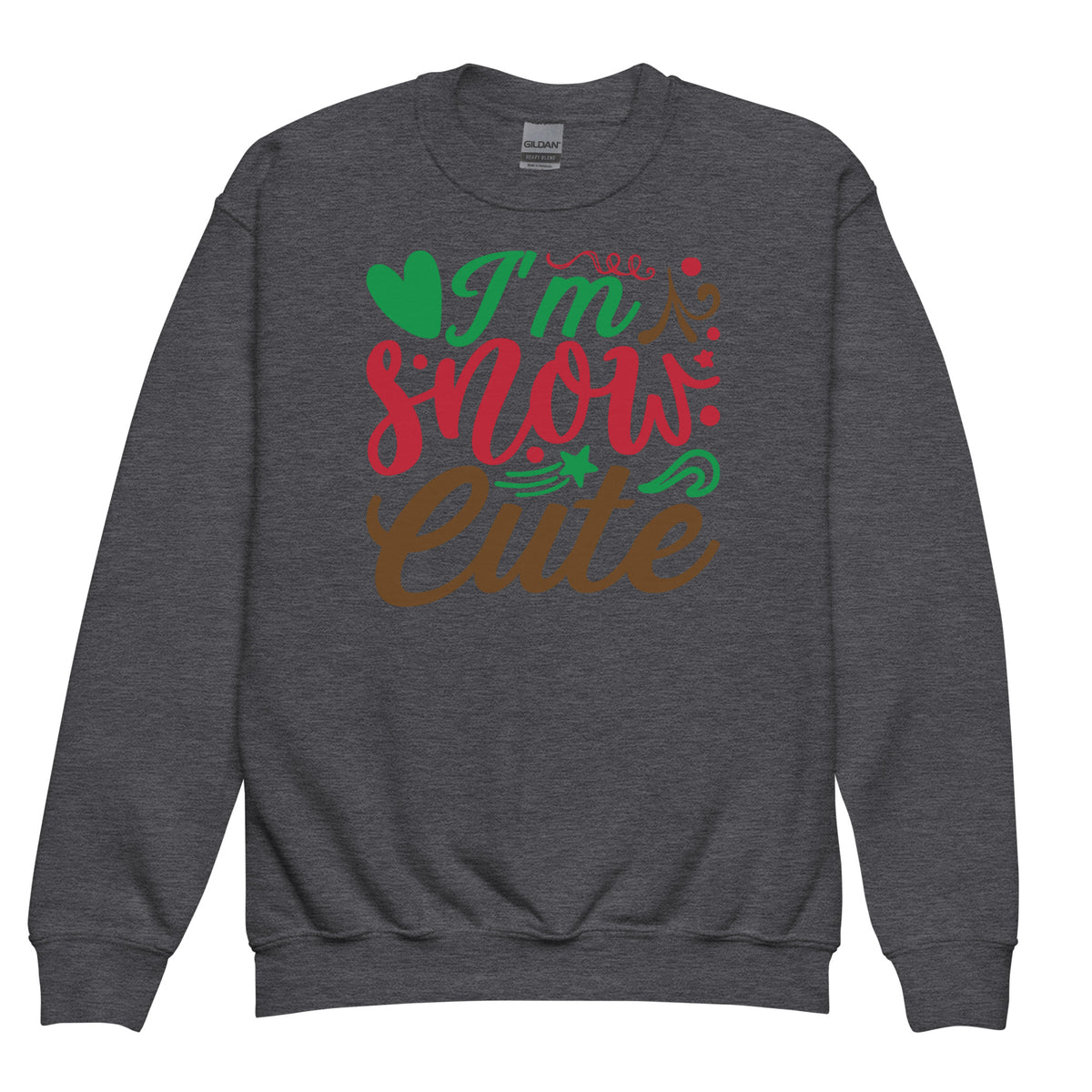 I Am Snow Cute Christmas Kids Sweatshirt
