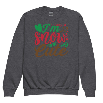I Am Snow Cute Christmas Kids Sweatshirt