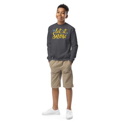 Let It Snow Christmas Kids Sweatshirt