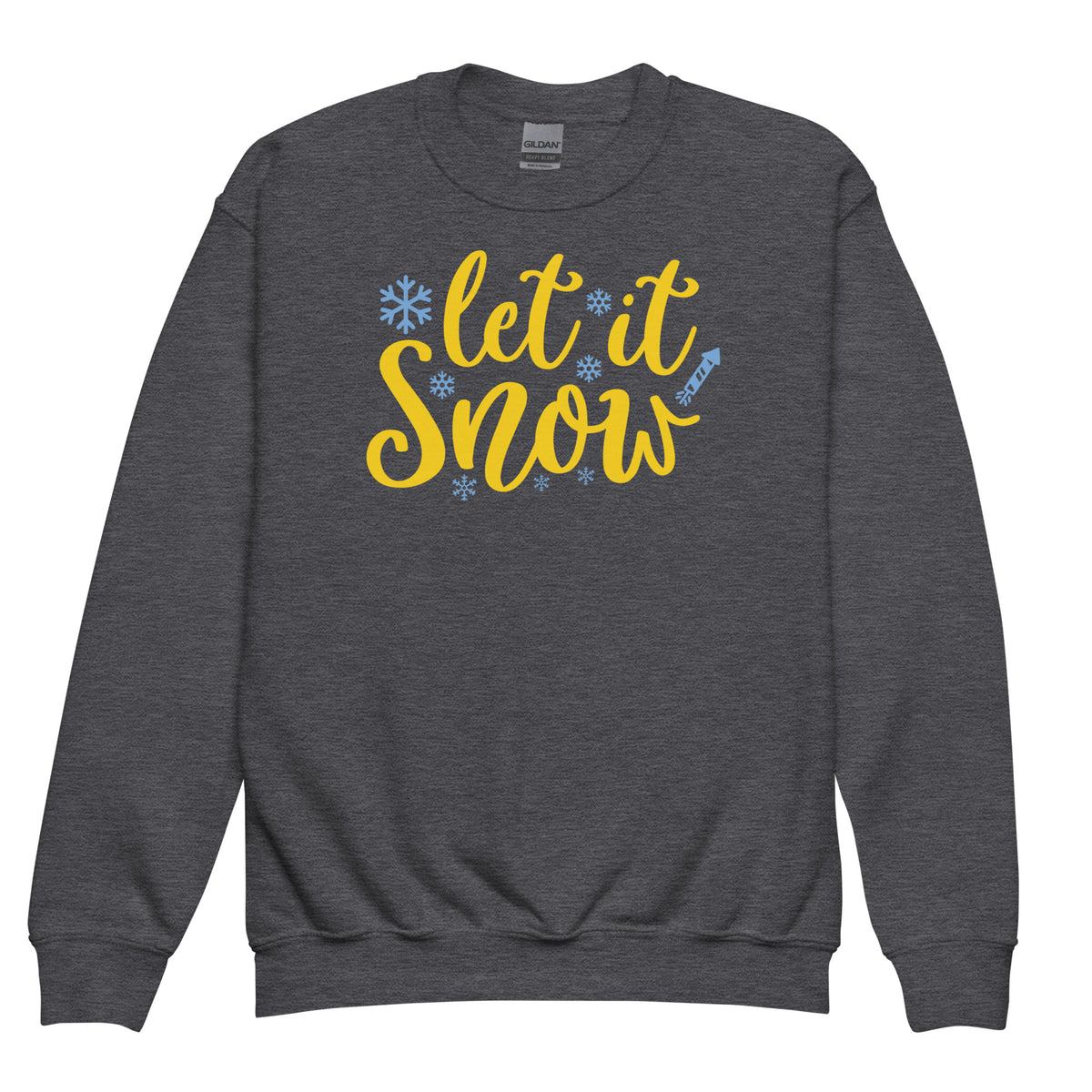 Let It Snow Christmas Kids Sweatshirt