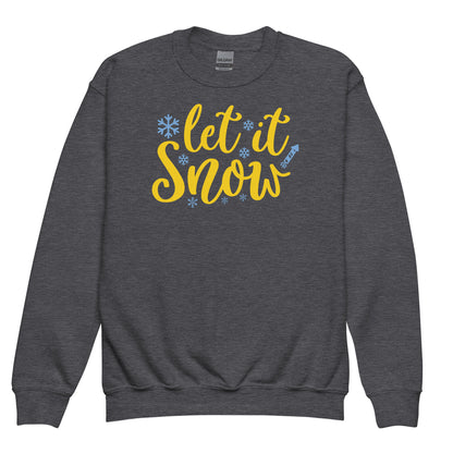 Let It Snow Christmas Kids Sweatshirt