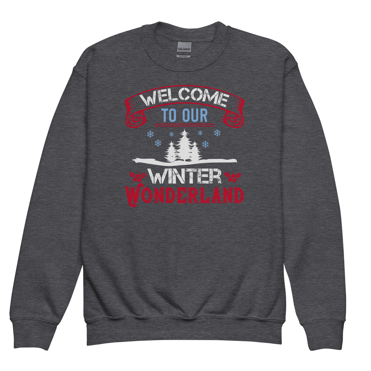 Welcome to Our Winter Wonderland Kids Sweatshirt