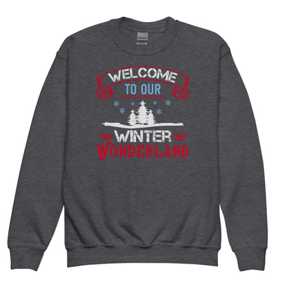 Welcome to Our Winter Wonderland Kids Sweatshirt
