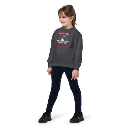 Welcome to Our Winter Wonderland Kids Sweatshirt