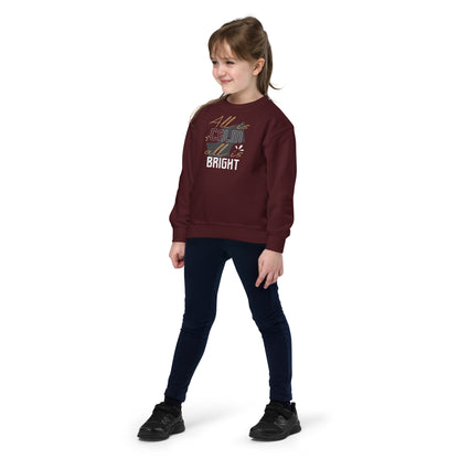 All Is Calm, All Is Bright Christmas Kids Sweatshirt