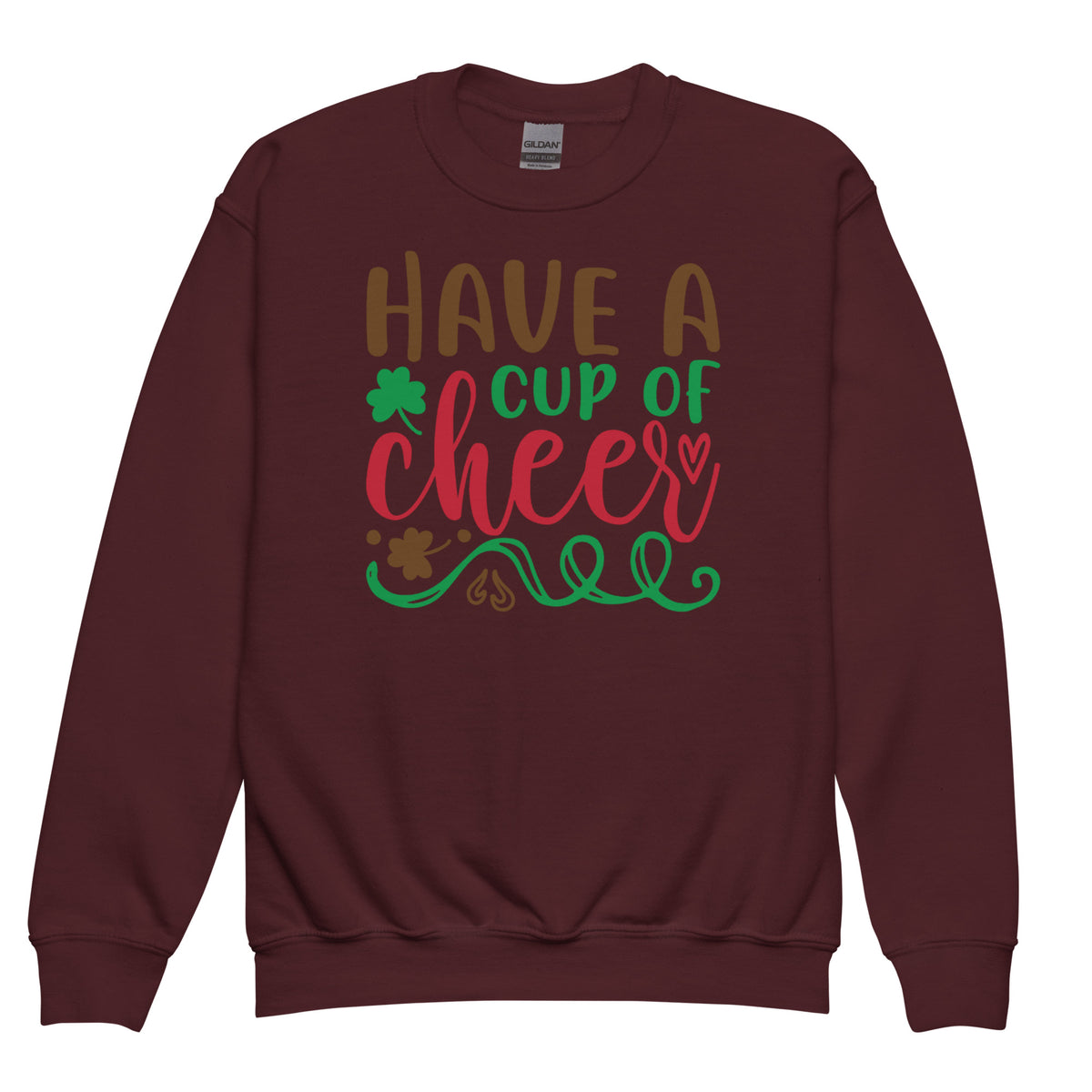 Have a Cup of Cheer Christmas Kids Sweatshirt